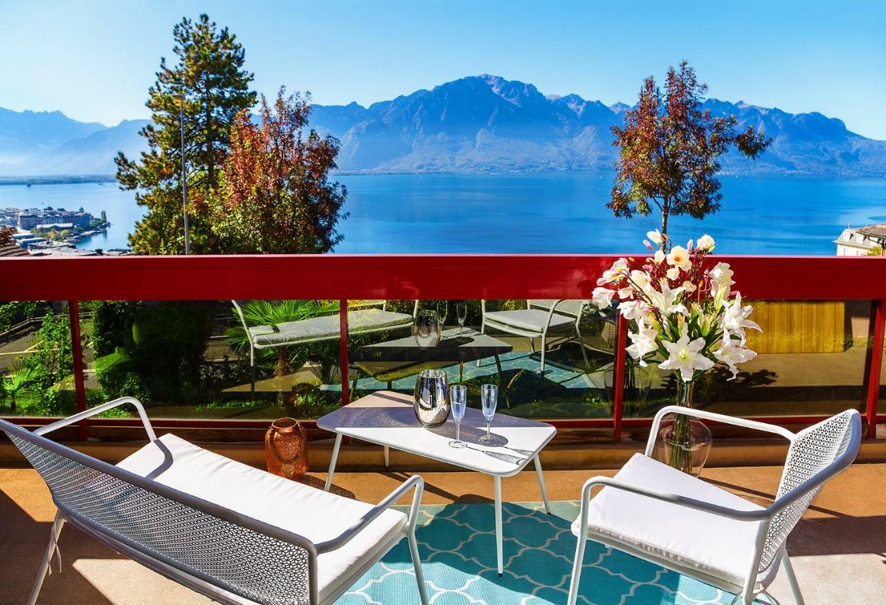 Apartament Studio With Lake View Montreux Zewnętrze zdjęcie